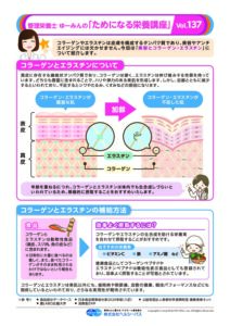 Vol.137 コラーゲンとエラスチン